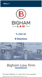 Mobile Screenshot of bighamlawfirm.com